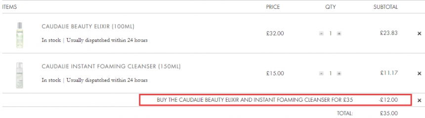 【价值£47】Beauty Expert：Caudalie 欧缇丽 大葡萄皇后水喷雾100ml + 大葡萄泡沫洁面乳 150ml