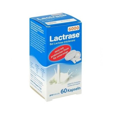 【双12】Lactrase 乳糖酶胶囊 6000单位 60粒 