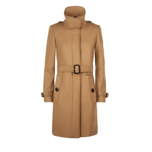 【定价低+7折好价+享受17%退税】Burberry 巴宝莉 Gibbsmoore 女士羊毛羊绒大衣