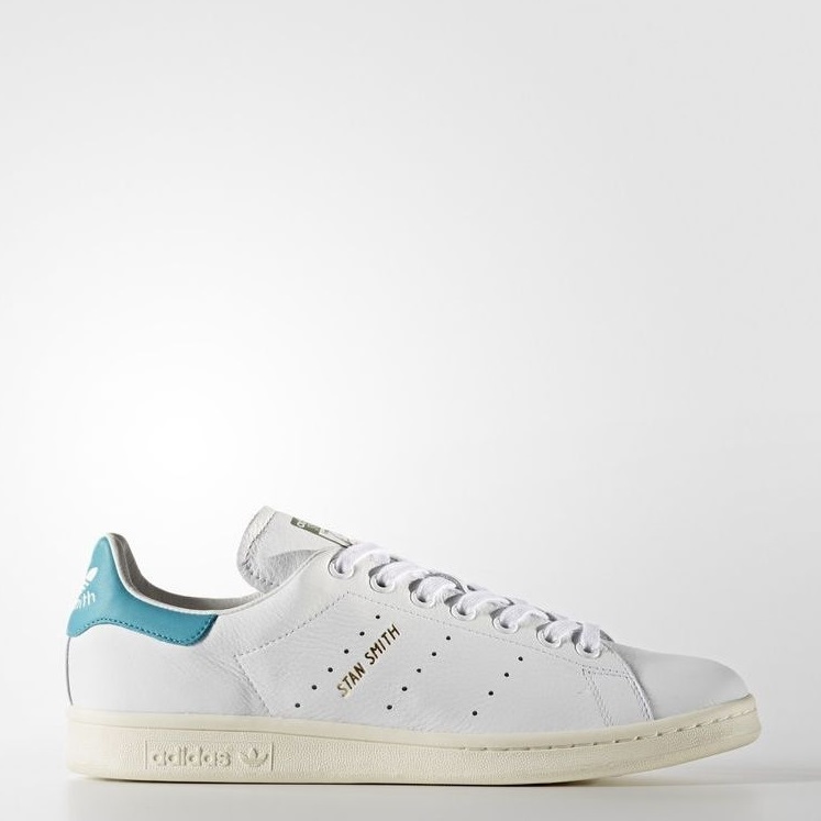 【双12特价！】adidas 阿迪达斯 三叶草 男女 STAN SMITH 经典运动鞋 蓝尾