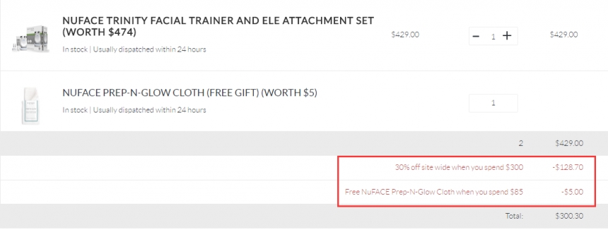 【55专享】SkinStore：NUFACE 提拉紧致 可儿同款 refa断货王  等大热美容仪