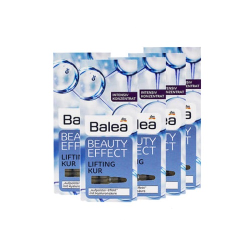 【双12】Balea 芭乐雅 浓缩玻尿酸精华液安瓶 7安瓶*1ml*5盒