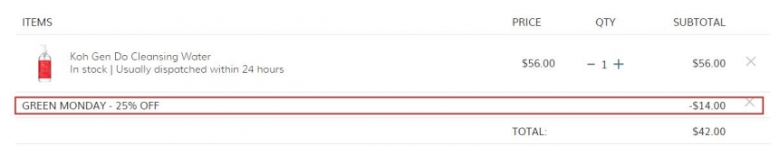 7.5折!Koh Gen Do 江原道 温泉卸妆水 480ml