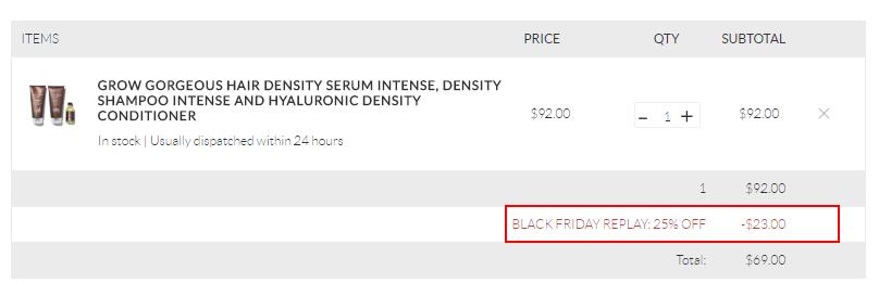 脱发星人救星!GROW GORGEOUS **套装