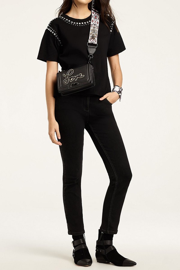 史低价！Rebecca Minkoff 瑞贝卡 PATCH LOVE 女士斜挎包
