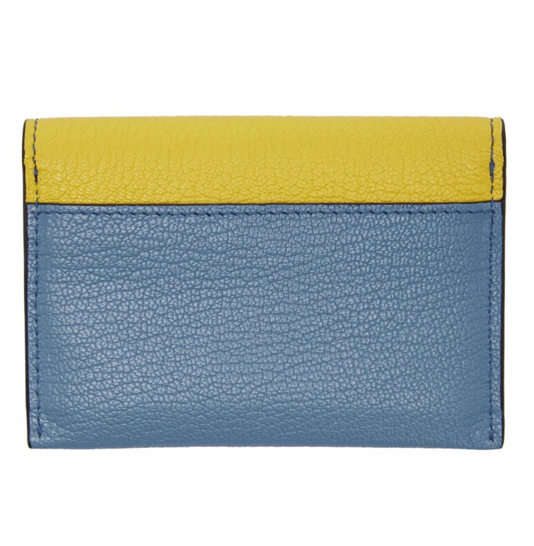 Miu Miu Tricolor Foldover Wallet 拼色*折叠小钱包