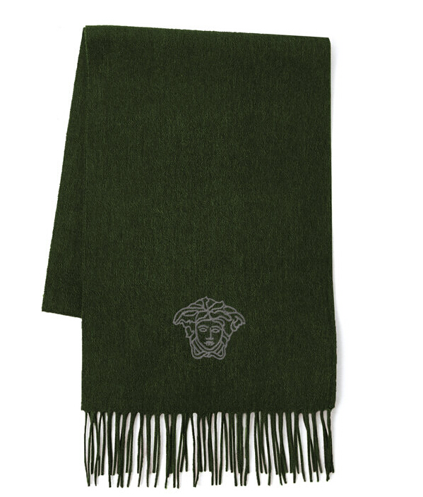 春节送长辈首选~~VERSACE Medusa Wool Scarf 羊毛围巾 多色可选