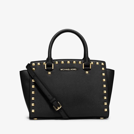 MICHAEL KORS  中号 Selma 铆钉装饰耳朵包