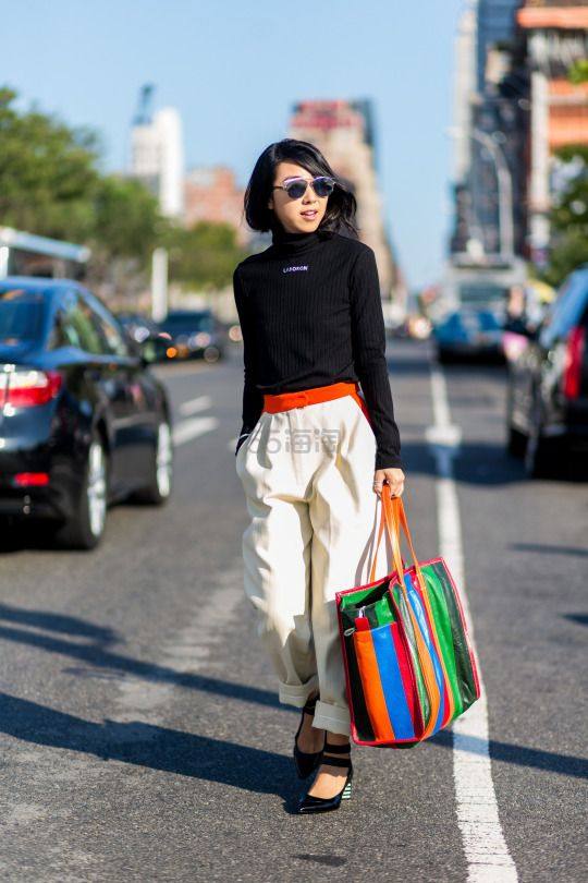 博主同款 Balenciaga 巴黎世家 Bazar 中号彩色购物袋