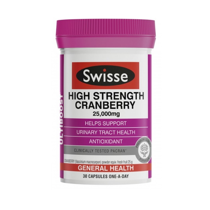 【圣诞狂欢】Swisse 高浓度蔓越莓胶囊 25000mg 30粒 