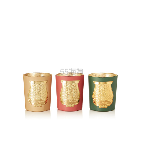  Cire Trudon  17年圣诞限量香氛蜡烛 3*100g