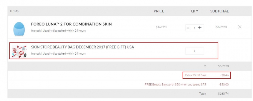 SkinStore：FOREO LUNA洗脸仪、ISSA 牙刷、IRIS 眼部按摩仪 