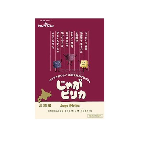 【Rakuten Global Market】卡乐比 北海道限定薯块三姐妹 18g*10 袋