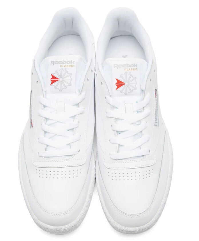 Reebok Classics White Club C 85 Sneakers 男款小白鞋