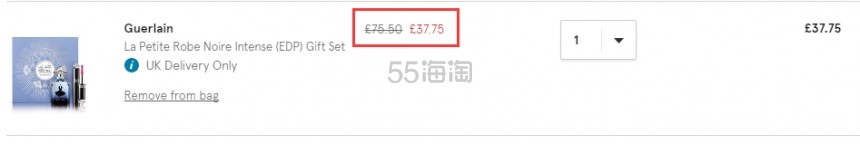 Guerlain 娇兰 蓝色小黑裙香水50ml+睫毛膏 套装 