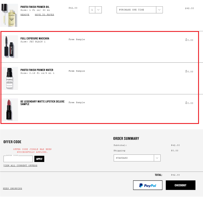 Smashbox :*定妆喷雾、枫叶盘、液体唇釉等彩妆热卖品