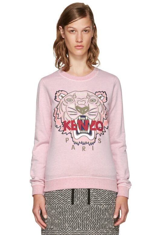 Kenzo Pink Limited Edition Tiger Sweatshirt 女款粉色限量版时尚卫衣