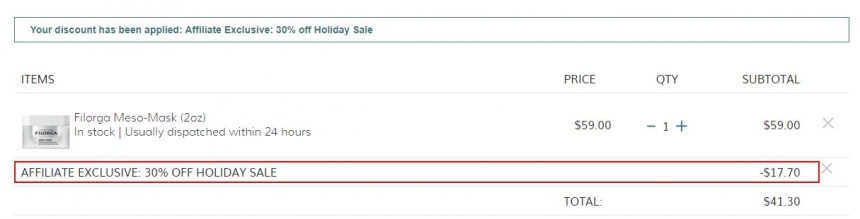 7折！FILORGA 菲洛嘉 十全大补面膜 60ml