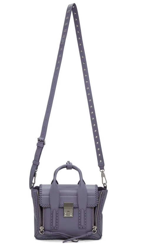 *后一只~3.1 Phillip Lim Purple Mini Pashli Satchel 紫色包包