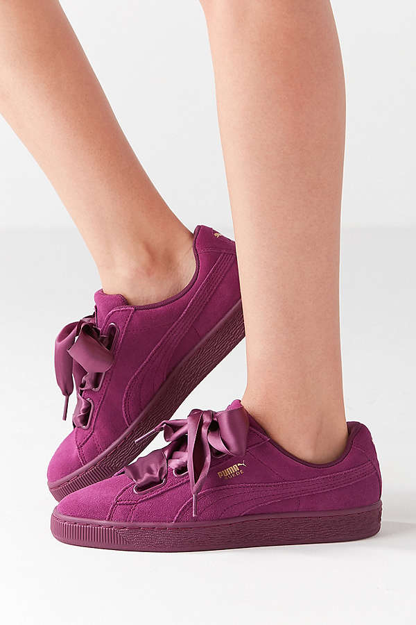 额外7折！Puma 彪马 Suede Heart Satin II 女士运动鞋