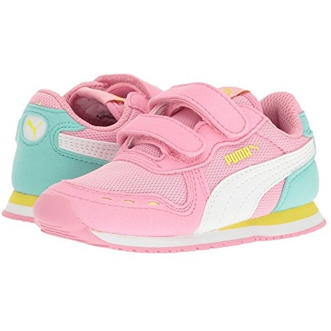 10 toddler *后一双~Puma Kids Cabana Racer Mesh V Inf  女童款运动鞋