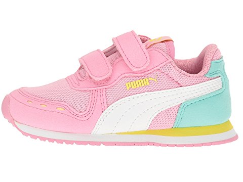 10 toddler *后一双~Puma Kids Cabana Racer Mesh V Inf  女童款运动鞋