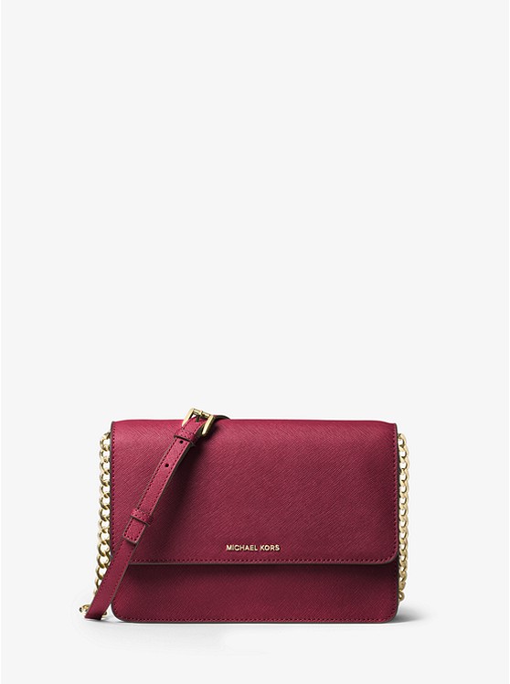 Michael Kors 迈克高仕 Daniela 大号十字纹牛皮链条包