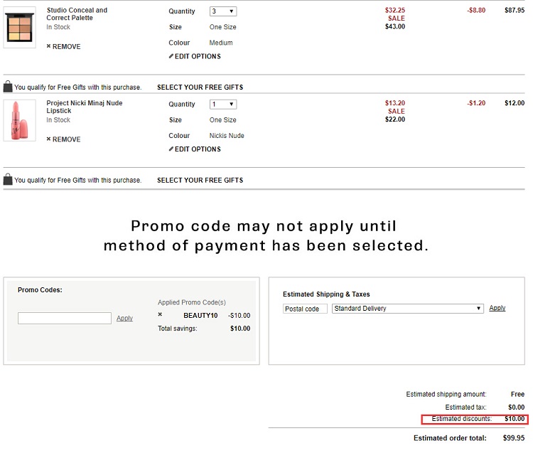 Hudson's Bay:MAC 精选*头唇膏等热卖美妆