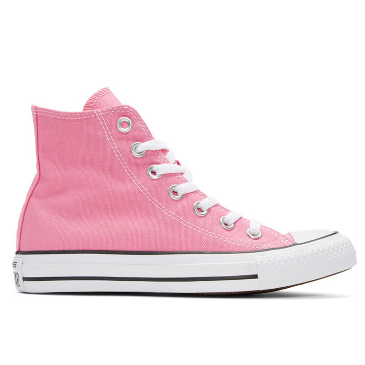 白菜，us6、7码有货~~Converse Pink Classic Chuck Taylor All Star OX High-Top Sneakers 女款粉色高帮鞋