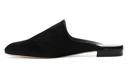 【KK、GiGi 同款】 Stuart Weitzman Mulearky 绸缎穆勒拖鞋 $199（约1441元）