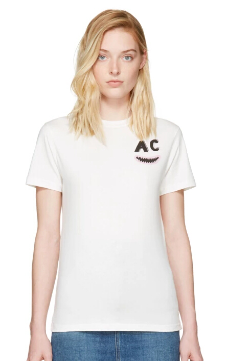 Alexachung Pink AC Teeth Boxy T-Shirt 粉色T恤衫