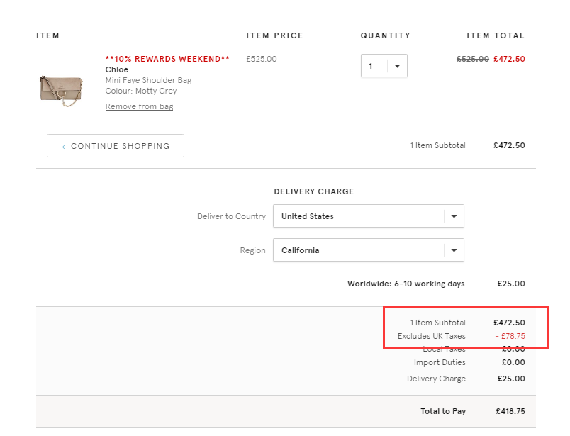 【部分可享受17%退税】Harrods US 官网 ： 精选 Chloe、Balenciaga、Saint Laurent 等大牌美包