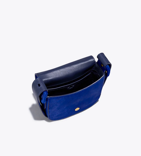 3.5折！Tory Burch 汤丽柏琦 SAWYER 皮草迷你肩背包 2色选