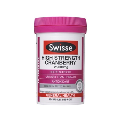 【限时特价】Swisse *蔓越莓精华胶囊 女性健康 30粒 