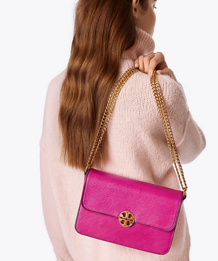 超美上新！Tory Burch 汤丽柏琦 CHELSEA 名媛范*单肩包