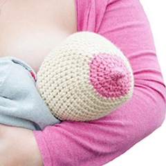 【美亚自营】CX-Queen Boobie Beanie 手工编织婴儿帽 母乳造型 创意礼物