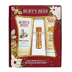 【美亚自营】Burt's Bees 护手霜+润唇膏+身体乳套装