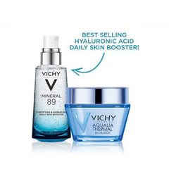 Vichy 薇姿 明星榜单 补水神器 89就能量瓶+水活霜
