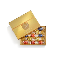【7折】Lindt 瑞士莲 LINDOR 什锦软心巧克力金色礼盒 13颗