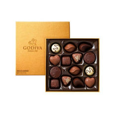【立减5欧+免邮中国】Godiva 歌帝梵 金装多口味夹心巧克力礼盒 14颗 165g
