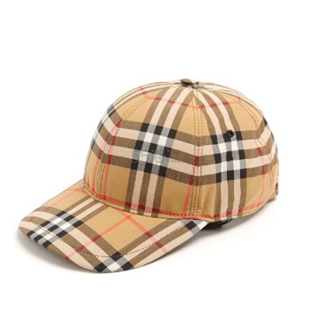 吴亦凡、周冬雨同款 Burberry House-checked cotton cap 经典格纹棒球帽