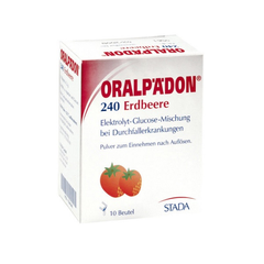 【立减5欧】Orapadon 婴幼儿电解质水 草莓味 10包*5.13g