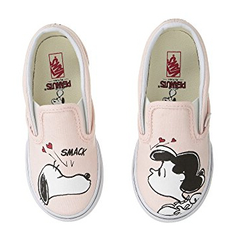 Vans Kids Classic Slip-On x Peanuts 联名系列童款帆布鞋