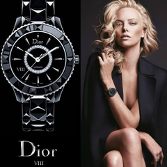 【额外8折】Christian Dior 克里斯汀•迪奥 Dior VIII 系列 CD1231E1C001 女士镶钻奢华时尚腕表