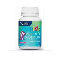【限时免邮中国】Ostelin 儿童钙+维生素D咀嚼片 恐龙钙 50片