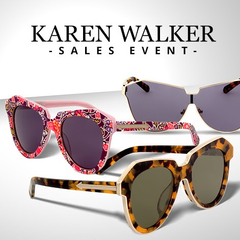 好莱坞明星都爱！Certified Watch Store：精选 Karen Walker 凯伦-沃克 轻奢时尚太阳镜