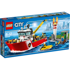 闪促2天 凑单包邮！LEGO 乐高 City 城市系列 消防船 60109