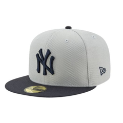 【额外7折】纽约洋基队 New Era MLB 59FIFTY AC Diamond 平沿棒球帽