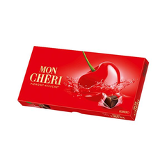 【运费5欧不限重】Mon Cheri 费列罗蒙雪利 樱桃酒心巧克力礼盒 15颗装