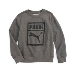 Puma Heritage Crewneck Sweatshirt 灰色大童款卫衣 成人可穿